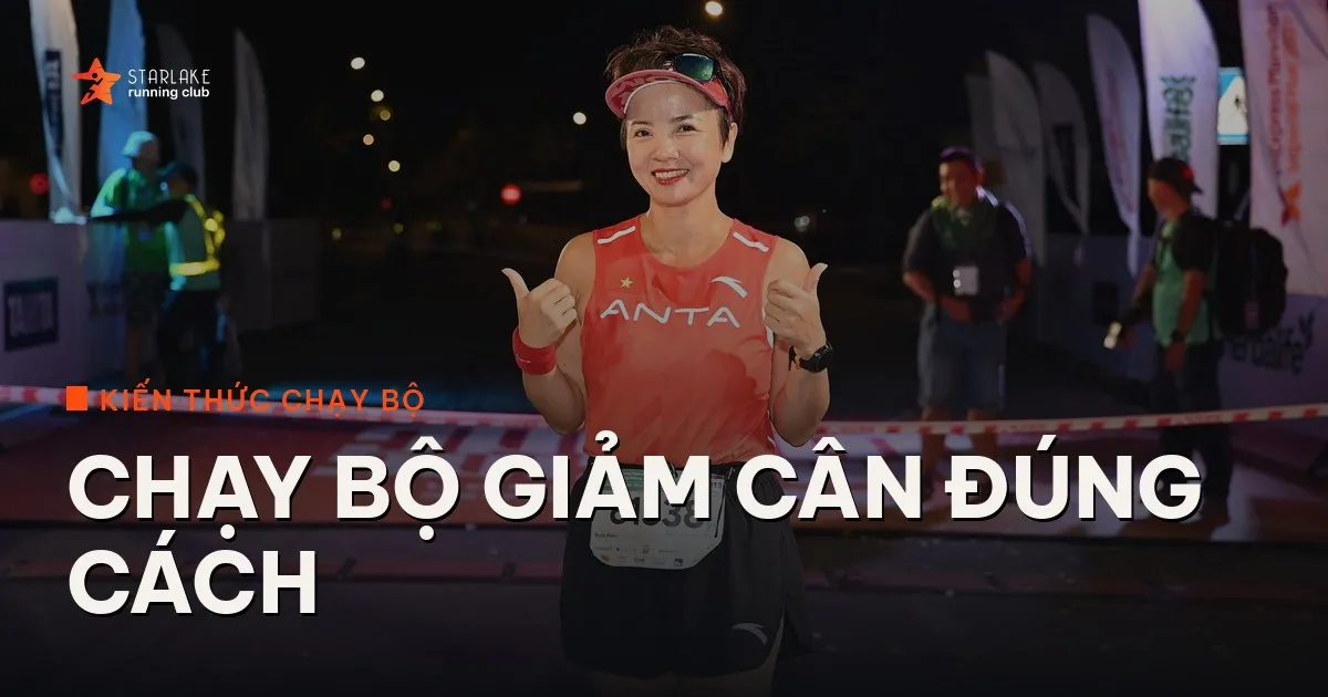 Chạy bộ giảm cân đúng cách (theo khoa học) — Sự thật về calo, ăn bù và EPOC