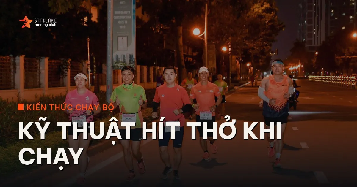 Kỹ thuật hít thở khi chạy bộ: Mũi hay miệng, nhịp 3:2 và cách thoát xóc hông