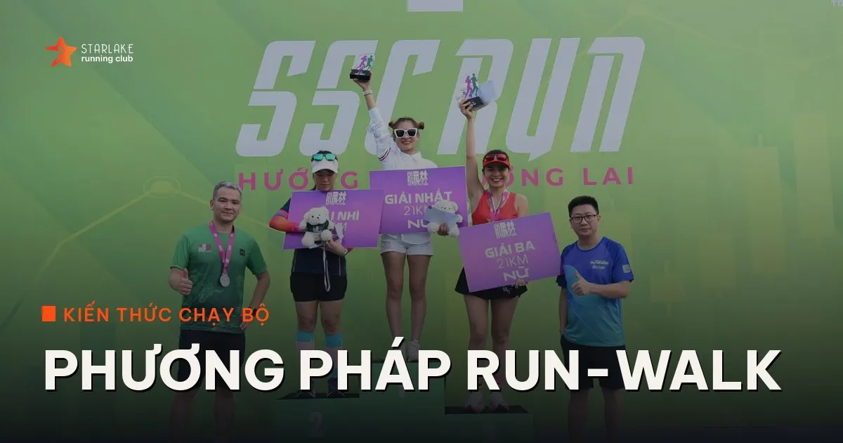 Phương pháp Run-Walk (chạy xen đi bộ) cho người mới: Hướng dẫn từ A đến Z